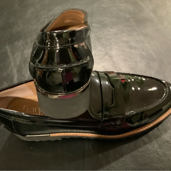 Franco Sarto Carolynn Black Slip-On Loafer - Picture 5 of 8